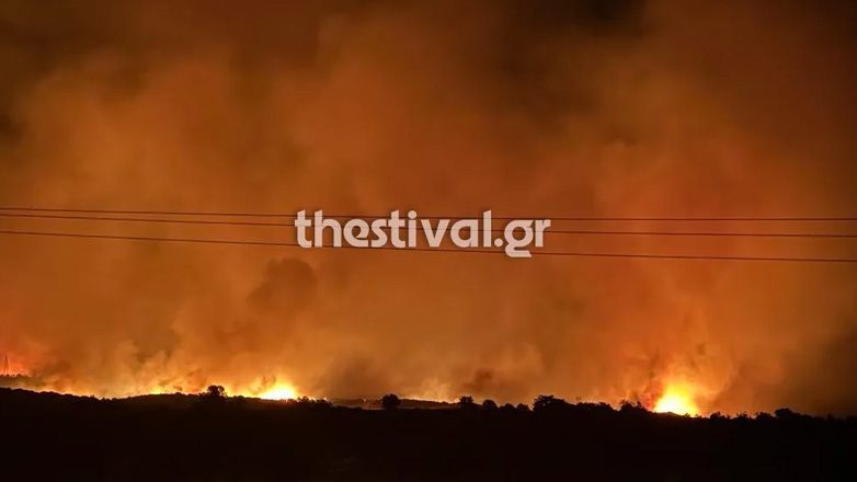 Θεσσαλονίκη: Πυρκαγιά στην Άσσηρο – Ενισχύθηκαν οι πυροσβεστικές δυνάμεις