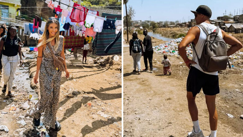 Αθηνά Οικονομάκου: Πρώτη φορά για σαφάρι στην Αφρική με τον Bruno Cerella