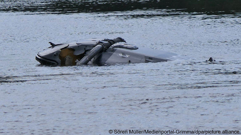 Γερμανία: Τουλάχιστον δύο νεκροί από τη συντριβή στρατιωτικού ελικοπτέρου