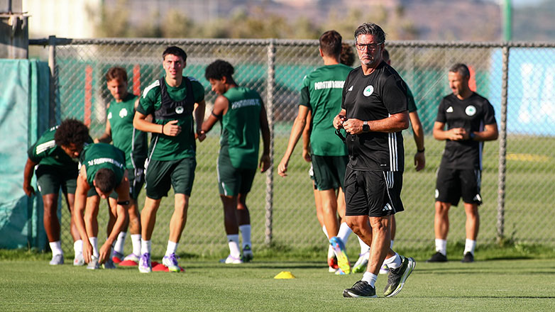 Παναθηναϊκός: Παρουσία Αλαφούζου η τελευταία προπόνηση πριν από τη ρεβάνς με τη Ρέιντζερς