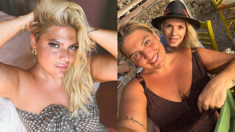 Δανάη Μπάρκα: Κάνει διακοπές στην Καλαμάτα μαζί με την Αννίτα Πάνια – Φωτογραφίες