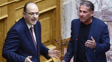 Άγριος καυγάς Λαζαρίδη – Καραναστάση στη Βουλή