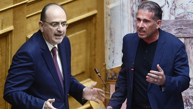 Άγριος καυγάς Λαζαρίδη – Καραναστάση στη Βουλή