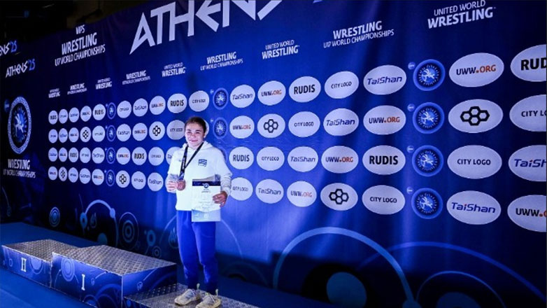 Πάλη-Παγκόσμιο Πρωτάθλημα Κ17: Χάλκινο μετάλλιο για την Γκίκα στα 46κ.