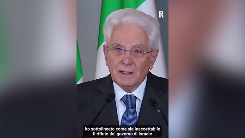 Ο πρόεδρος της Ιταλικής Δημοκρατίας πήρε θέση για τη γενοκτονία στην Παλαιστίνη. Ο δικός μας έχει πάει διακοπές…