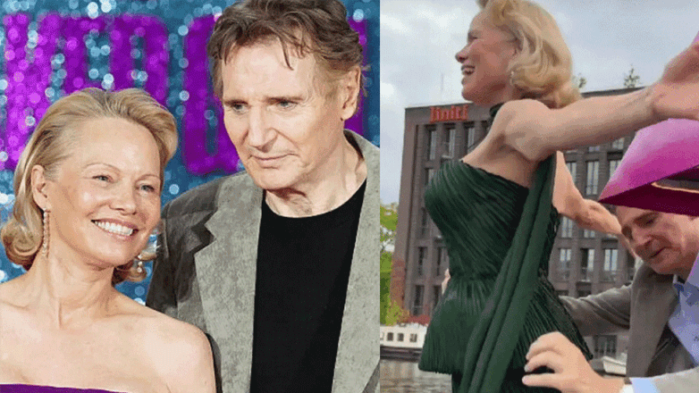 Pamela Anderson – Liam Neeson: Το βίντεο στο Tik Tok μετά την αποκάλυψη της σχέσης τους – Η αναπαράσταση του Τιτανικού