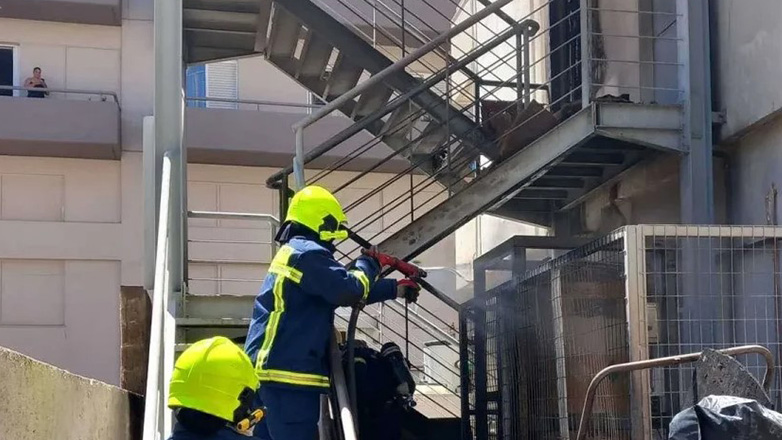 Φωτιά σε κλινική στο Ηράκλειο