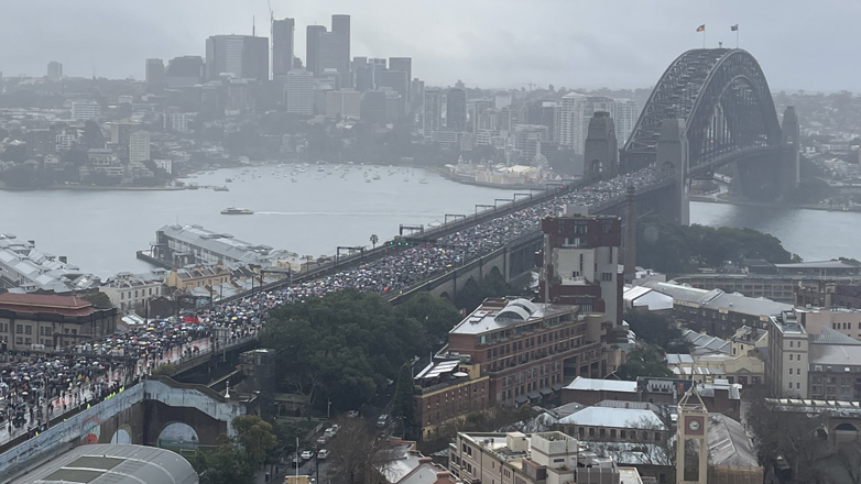 Σίδνεϊ: Χιλιάδες διαδηλωτές για τη Γάζα