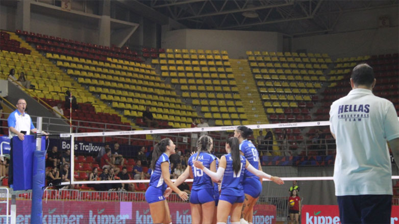 Βόλεϊ γυναικών: Με το απόλυτο των νικών η Εθνική έκλεισε θέση για το επόμενο Ευρωβόλεϊ