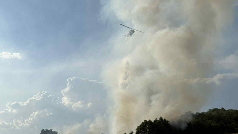 Φωτιά στην Αγναντιά Καλαμπάκας