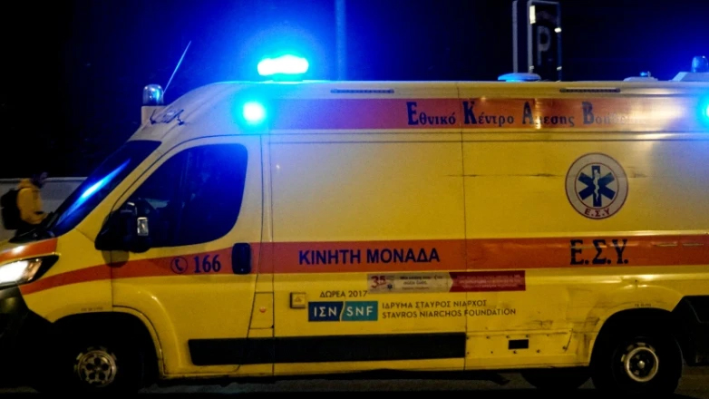 Ηράκλειο: Άνδρας μεταφέρθηκε τραυματισμένος από αιχμηρό αντικείμενο