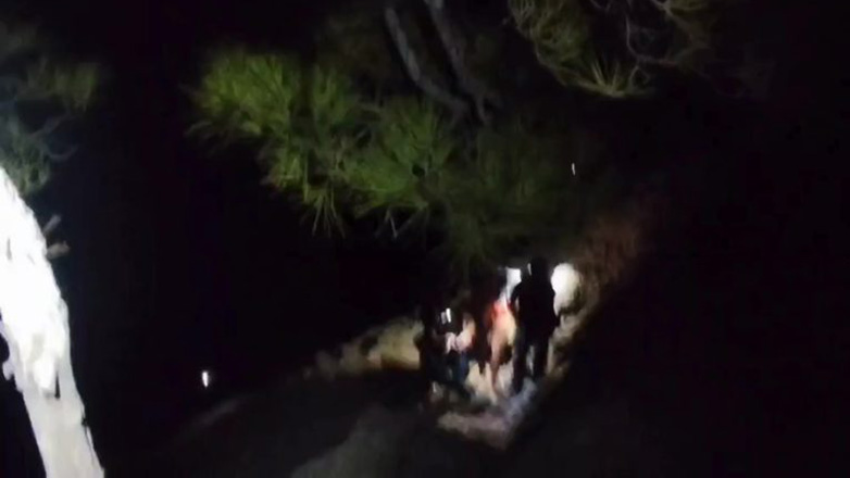 Βίντεο από τη διάσωση του Γάλλου τουρίστα στη Σαμαριά