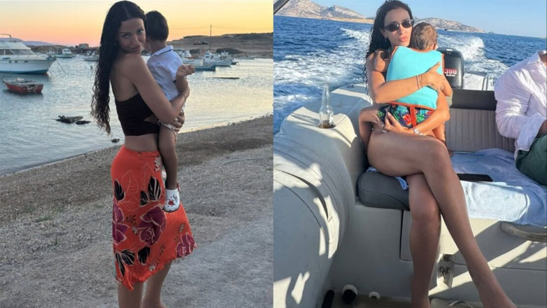 Ελένη Φουρέιρα: Το τρυφερό βίντεο που ανέβασε με την φωνή του γιου της, Ερμή