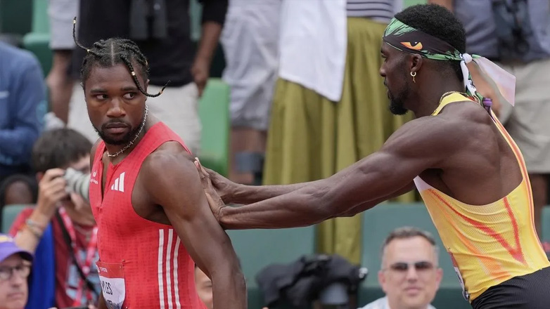 Στίβος: Χαμός με Λάιλς-Μπέντναρεκ στον τελικό των 200μ. – Trash talk, σπρώξιμο και ένταση στις κοινές δηλώσεις τους