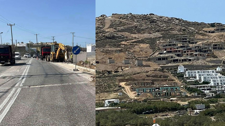 Μύκονος: Ένα ανεξέλεγκτο εργοτάξιο αυθαιρεσίας