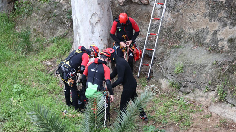 Επιχείρηση διάσωσης τραυματία στον Όλυμπο