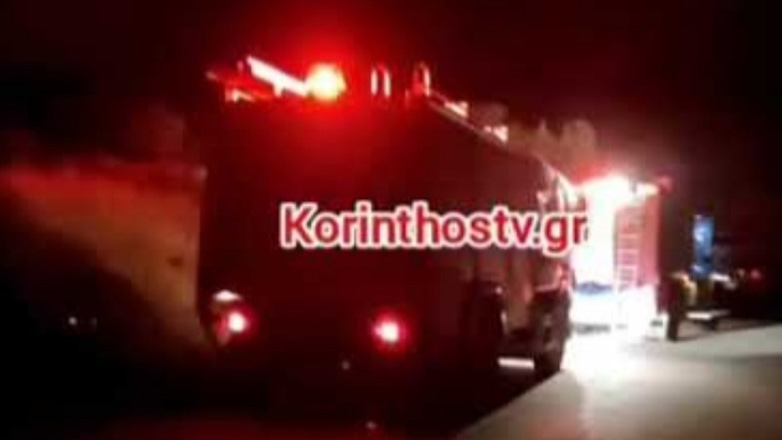 Λουτράκι: Σοβαρό τροχαίο με εγκλωβισμένους και σοβαρά τραυματίες