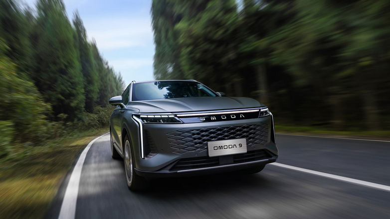 Στην Έκθεση IAA Mobility του Μονάχου τον Σεπτέμβριο το λανσάρισμα- Διάκριση από το Euro NCAP για το OMODA 9 SHS