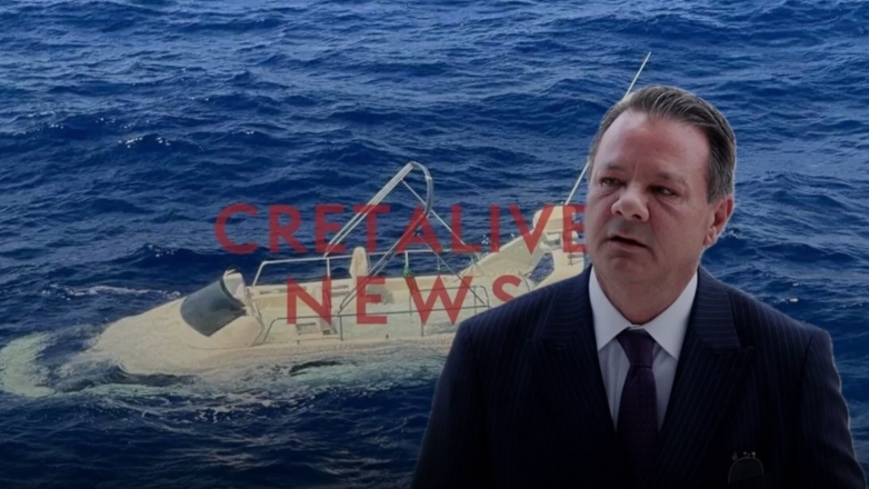 Προσάραξε σε ξέρα στη Σαντορίνη και βυθίστηκε το σκάφος του ποινικολόγου Απόστολου Λύτρα