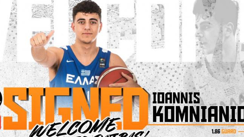 Μπάσκετ: Ενισχύθηκε με τον Κομνιανίδη ο Προμηθέας