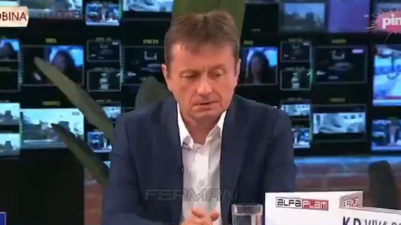 Σέρβος υπουργός έπαθε εγκεφαλικό σε live μετάδοση