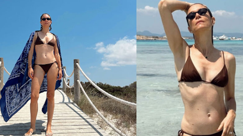 Βίκυ Καγιά: Διακοπές στο νησί Φορμεντέρα – Ποζάρει χωρίς ίχνος μακιγιάζ