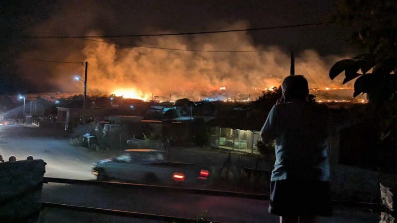 Πυρκαγιά στην Πυλαία Αλεξανδρούπολης Πυρκαγιά στην Πυλαία Αλεξανδρούπολης