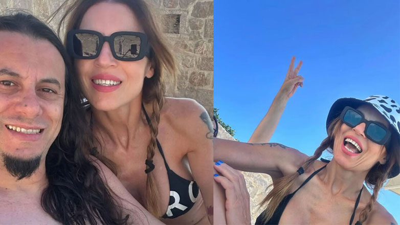 Ευρυδίκη: Διακοπές στο Ναύπλιο με τον Μπομπ Κατσιώνη – Οι πόζες με μπικίνι σε πισίνα