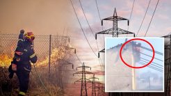 Βραχυκύκλωμα από κομμένο καλώδιο της ΔΕΔΔΗΕ προκάλεσε τη φωτιά στην Κερατέα