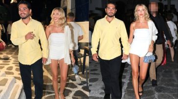 Χρήστος Μάστορας – Γαρυφαλλιά Καληφώνη: Τα νυχτοπερπατήματά τους στα Ματογιάννια – Η εντυπωσιακή εμφάνιση του μοντέλου