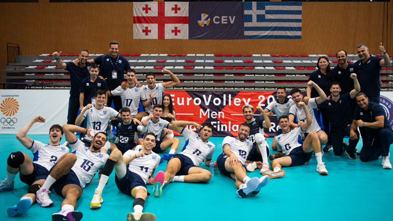 Τρομερή η Εθνική ανδρών, νίκησε 3-0 την Γεωργία και εξασφάλισε την πρόκριση για το Ευρωβόλεϊ 2026!