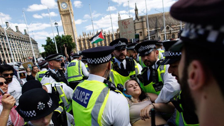 Bρετανία: Δεκάδες συλλήψεις διαδηλωτών του δικτύου Palestine Action