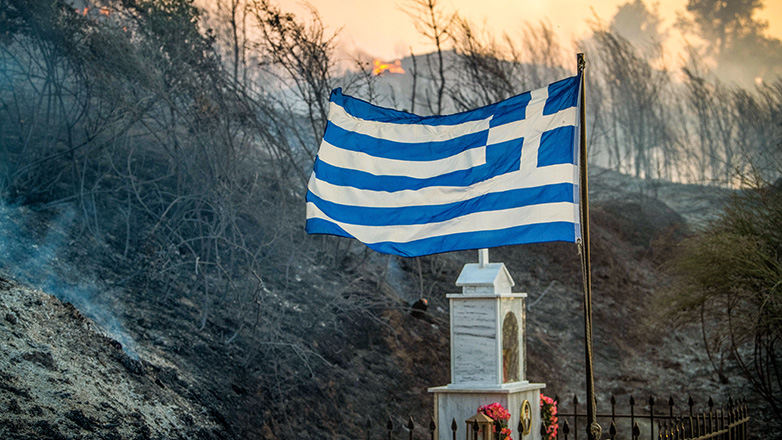 Σε ύφεση η πυρκαγιά στην Ηλεία