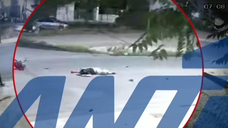 Ζεφύρι: Βίντεο – ντοκουμέντο από την παράσυρση και εγκατάλειψη μοτοσικλετιστή