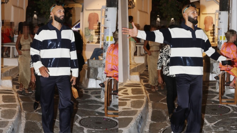 Evan Fournier: Ο Γάλλος σούπερ σταρ του Ολυμπιακού απολαμβάνει τις διακοπές του στη Μύκονο – Φωτογραφίες