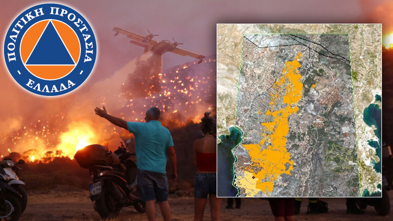 Στον μέσο όρο 20ετίας οι καμένες εκτάσεις του φετινού καλοκαιριού – Δεν κάηκε δασική περιοχή στην πυρκαγιά της Κερατέας