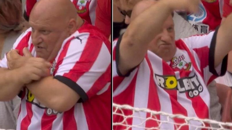 Φίλος της Σαουθάμπτον έδωσε ρεσιτάλ με τις χορευτικές του ικανότητες