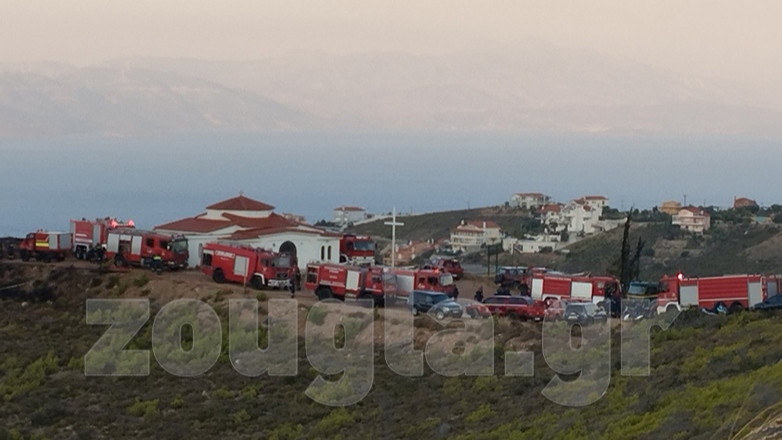 Βελτιωμένη η κατάσταση με τη φωτιά στην Καλλιτεχνούπολη Αττικής
