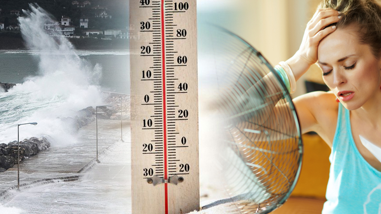 Επιμένουν οι θυελλώδεις άνεμοι και η ζέστη