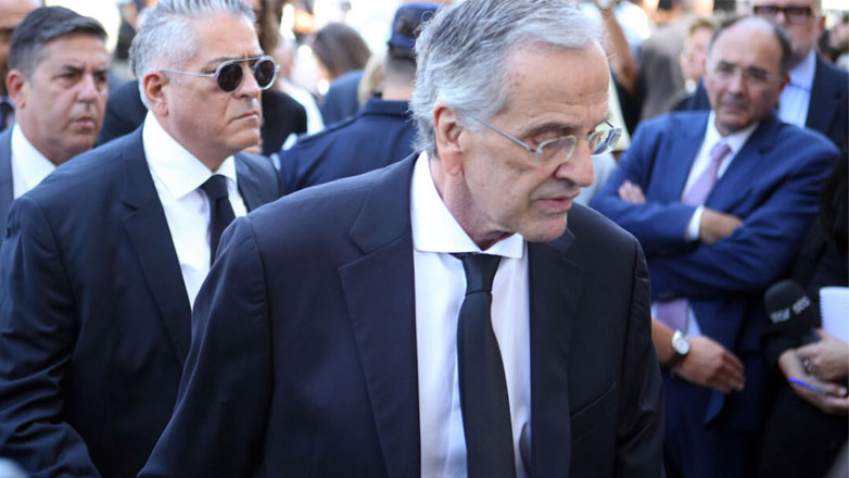 Κηδεία Λένας Σαμαρά: Ράγισε καρδιές ο επικήδειος του Αντώνη Σαμαρά