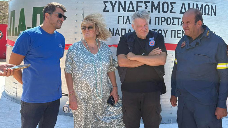 Με δύο υδατοδεξαμενές πυρόσβεσης ενισχύεται η πυροπροστασία στο Πεντελικό