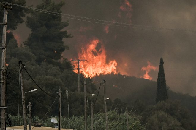 Μεσολόγγι: Νέο μήνυμα από το 112 για τη φωτιά στα Σταμνά