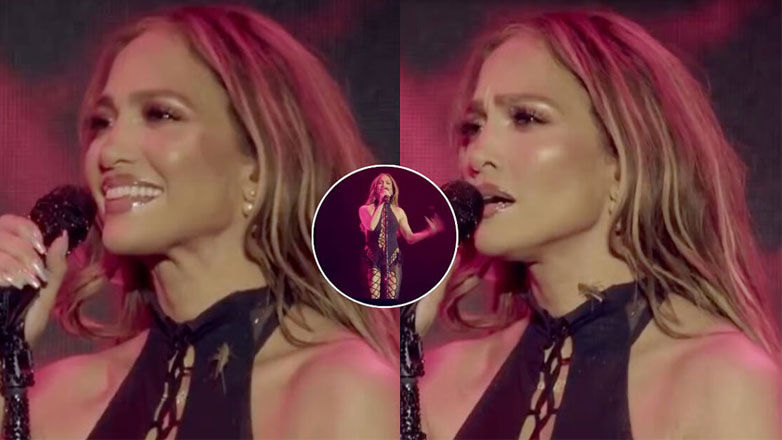Jennifer Lopez: Έντομο σκαρφάλωσε στον λαιμό της σε συναυλία στο Καζακστάν – Την αποθέωσαν για την αντίδρασή της