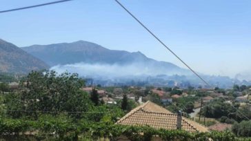 Φωτιά σε δύο μέτωπα στην Πρέβεζα