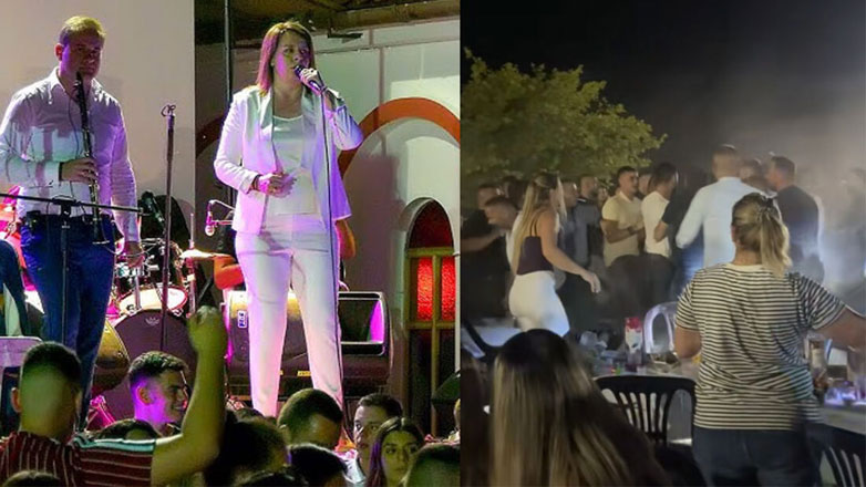 Γωγώ Τσαμπά: «Έφυγαν» καρέκλες σε εμφάνισή της σε πανηγύρι στο Αγρίνιο – Δείτε το βίντεο που έγινε viral