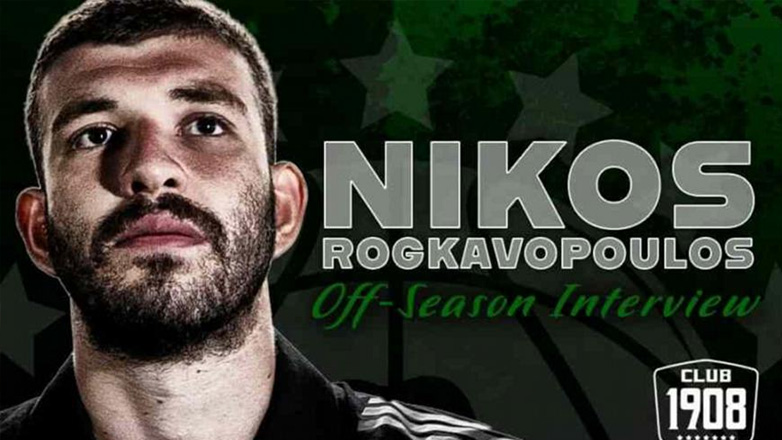 Ρογκαβόπουλος: «Ένιωσα από την πρώτη στιγμή σεβασμό από τον Παναθηναϊκό»