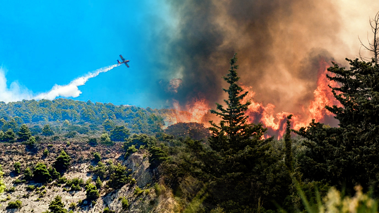 Στις φλόγες Αχαΐα, Ζάκυνθος, Βόνιτσα, Πρέβεζα, Χίος και Φιλιππιάδα – Νέα φωτιά στην Κεφαλονιά