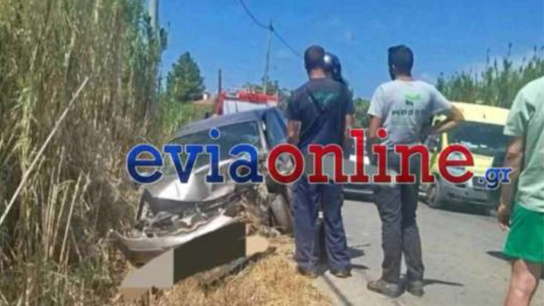 Εύβοια: Τροχαίο ατύχημα με εγκλωβισμένο