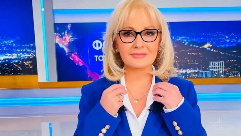 Αγγελική Νικολούλη: Σπάνιο στιγμιότυπο από τις διακοπές της