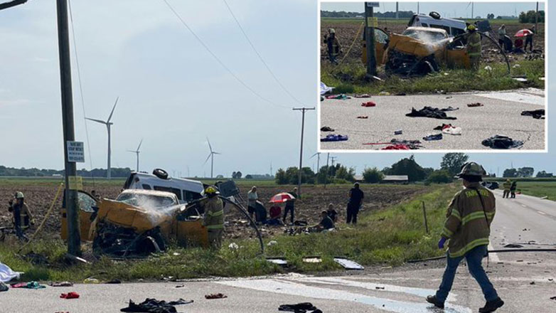 Τραγωδία στο Μίσιγκαν: Έξι νεκροί σε σύγκρουση φορτηγού με βαν